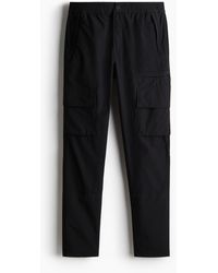 H&M - Cargohose aus Twill in Regular Fit - Lyst
