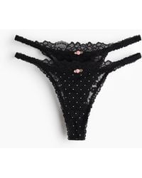 H&M - Set Van 2 Kanten Slips - Lyst
