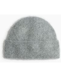 H&M - Gerippte Beanie aus Wolle - Lyst