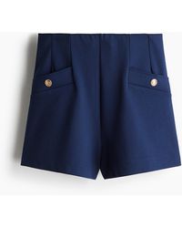 H&M - Short en interlock - Lyst