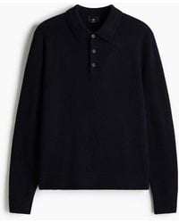 H&M - Poloshirt aus Wolle in Regular Fit - Lyst