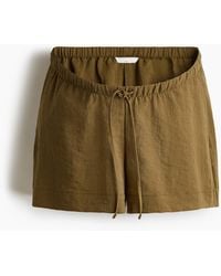 H&M - Mama Short Met Drawstring - Lyst