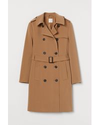 H&M Trenchcoat - Natur