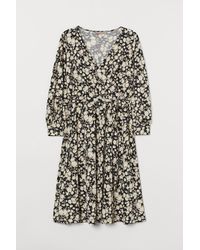 H&M + Overslagjurk - Naturel