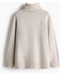 H&M - Oversized Rollkragenpullover - Lyst