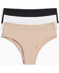H&M - Set Van 3 Slips Van Microvezel - Lyst