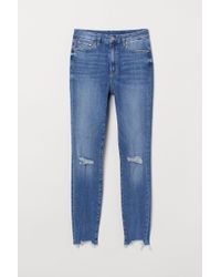 H&M Embrace High Ankle Jeans - Blau
