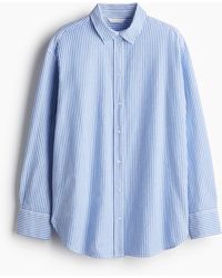 H&M - Oxfordbluse - Lyst