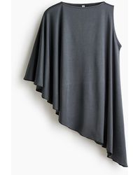 H&M - Asymmetrische Capetop - Lyst