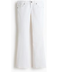 H&M - Flared Low Waist Jeans - Lyst