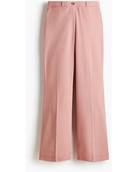 H&M - Flared Twill Broek - Lyst