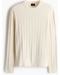 H&M - Gebreide Kabeltrui - Lyst