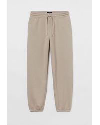 H&M Relaxed Fit Joggers - Brown
