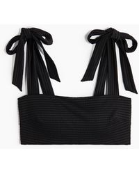 H&M - Padded Bikinitop Met Strikbandjes - Lyst