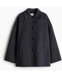 H&M - Handgefertigte Jacke aus Wollmix - Lyst
