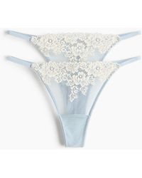 H&M - Set Van 2 Kanten Slips - Lyst