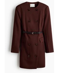 H&M - Double-breasted Blazerjurk - Lyst