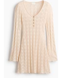 H&M - Mini-jurk Met Gehaakte Look - Lyst