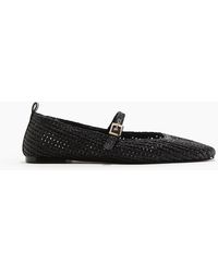 H&M - Mary Janes En Paille - Lyst