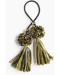 H&M - Taschenanhänger mit Papierstroh-Quasten - Lyst