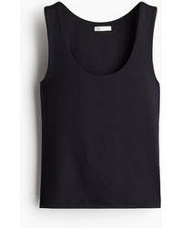 H&M - Tanktop aus Mikrofaser - Lyst