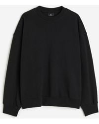 H&M - Baumwollsweatshirt Oversized Fit - Lyst