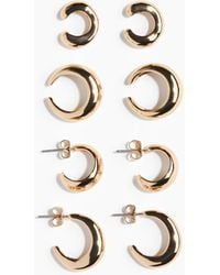 H&M - 4 Paar Ohrringe und Earcuffs - Lyst