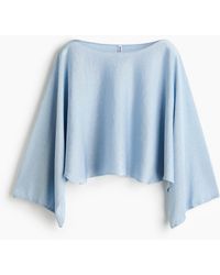 H&M - Glanzende Capetop - Lyst