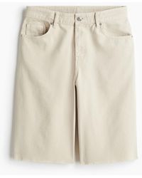 H&M - Twill Bermuda shorts - Lyst