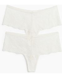 H&M - 2er-Pack Tangas aus Spitze - Lyst