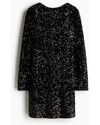 H&M - Mama Deep-backjurk Met Pailletten - Lyst