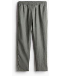 H&M - Pantalon en lin Regular Fit - Lyst