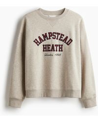 H&M - Sweat avec texte - Lyst