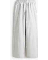 H&M - Flanellen Pyjamabroek - Lyst