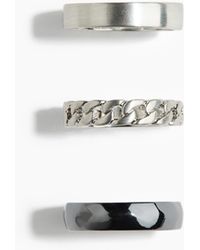 H&M - 3er-Pack Ringe - Lyst