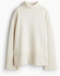 H&M - Pullover aus Kaschmirmix mit Turtleneck - Lyst