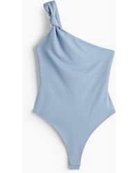 H&M - One-shoulder Stringbody - Lyst