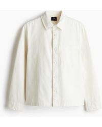 H&M - Surchemise Regular Fit En Twill De Coton - Lyst