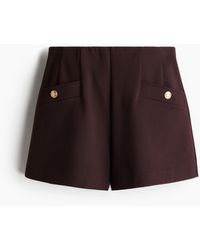 H&M - Short en interlock - Lyst