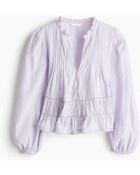 H&M - Biesenbluse - Lyst