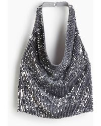 H&M - Top Dos Nu À Sequins - Lyst