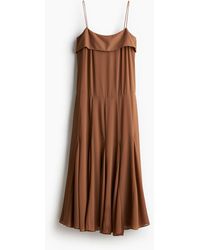 H&M - Trägerkleid aus Chiffon - Lyst