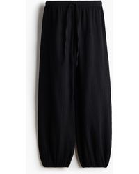 H&M - Pyjamabroek Van Katoenen Mousseline - Lyst