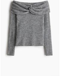 H&M - Off-the-shouldertrui - Lyst