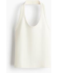 H&M - Katoenen Haltertop - Lyst
