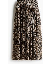 H&M - Chiffon Maxirok - Lyst