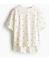 H&M - Bedruckter Pyjama - Lyst
