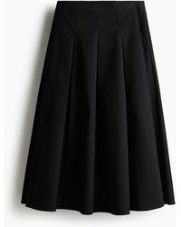 H&M - Langer Faltenjupe - Lyst