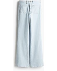 H&M - Flared Ultra High Jeans - Lyst