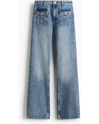 H&M - Flared High Jeans - Lyst